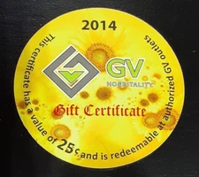 2014 Green Village Afghanistan 25 Cent not AAFES Pog  A.U. ( EFI )