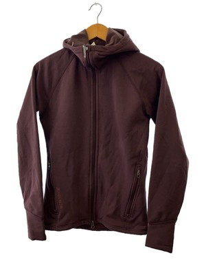 HOUDINI Zip Hoodie Ms Power Houdi XS Polyester Bordeaux 225984  