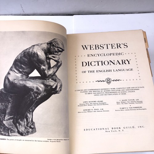 Websters Encyclopedic Dictionary of the English Language 1957 Int Edition - Picture 7 of 12