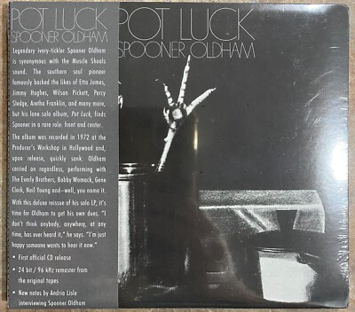 Spooner Oldham Pot Luck 1972 Sealed 2015 Light In The Attic CD Remaster