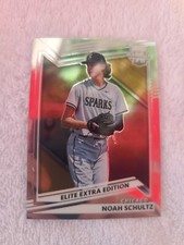 Noah Schultz 2022 Elite Extra Edition Optic Silver Prizm Card #26