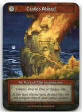 Castle's Ablaze! Sorcery Arthurian Legends NM X1