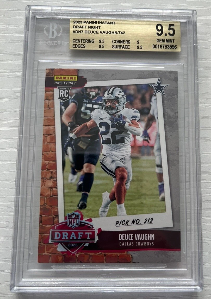 Deuce Vaughn Panini Instant NFL Draft Night #DN7 Base