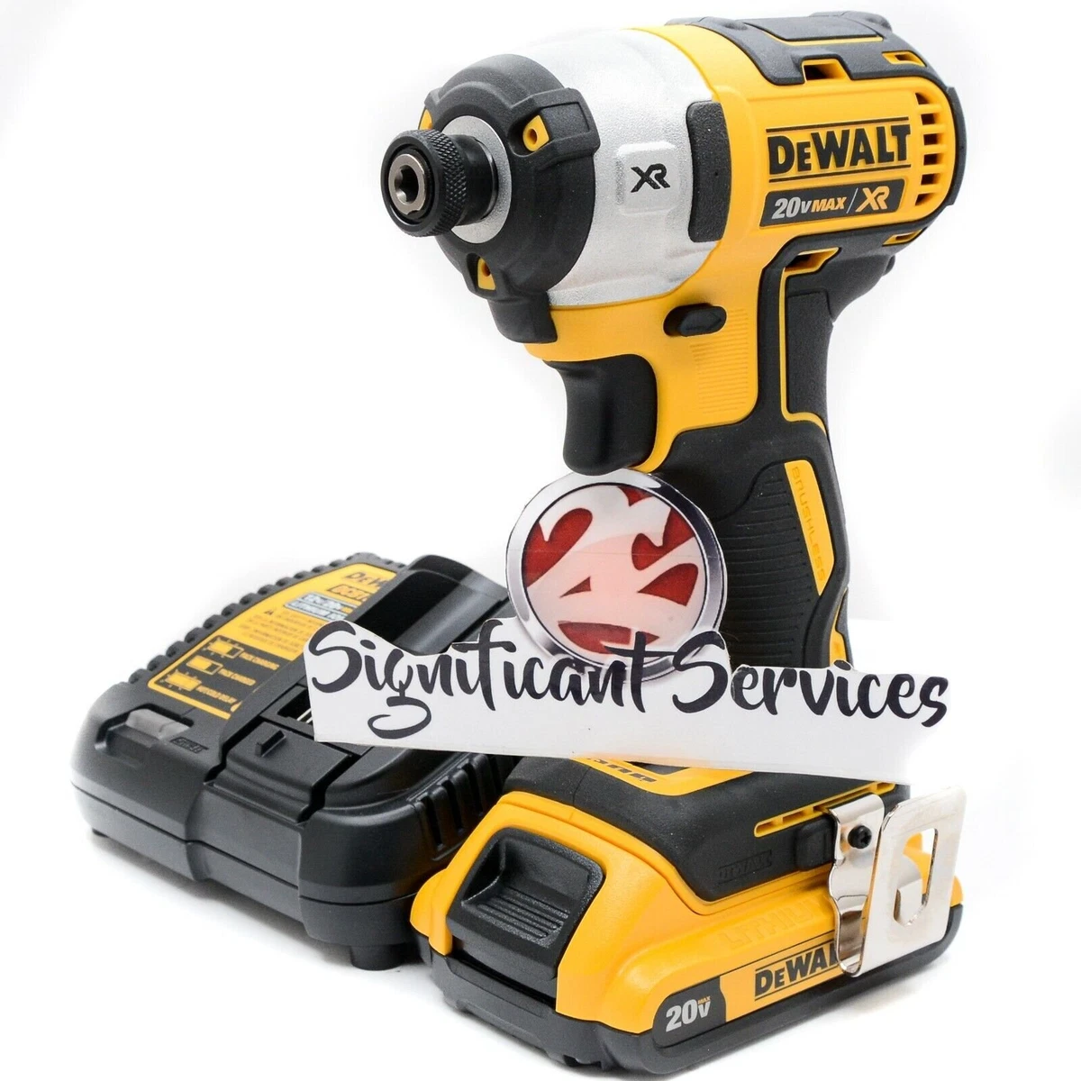 DeWalt 18V XR Brushless Cordless Impact Driver 2 x 2.0Ah