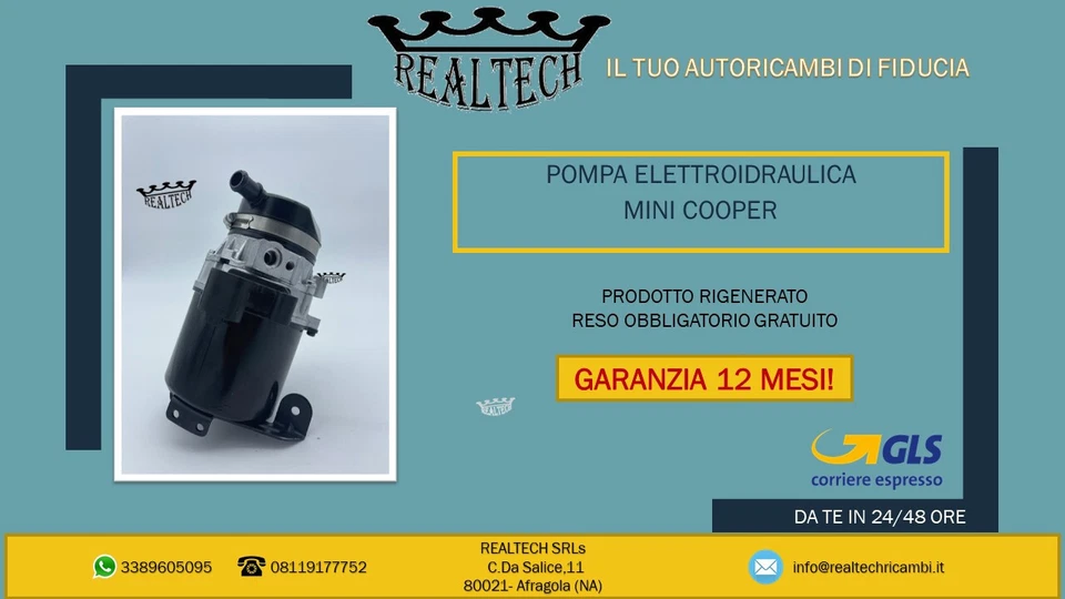 POMPA ELETTROIDRAULICA MINI COOPER - Immagine 1 di 1
