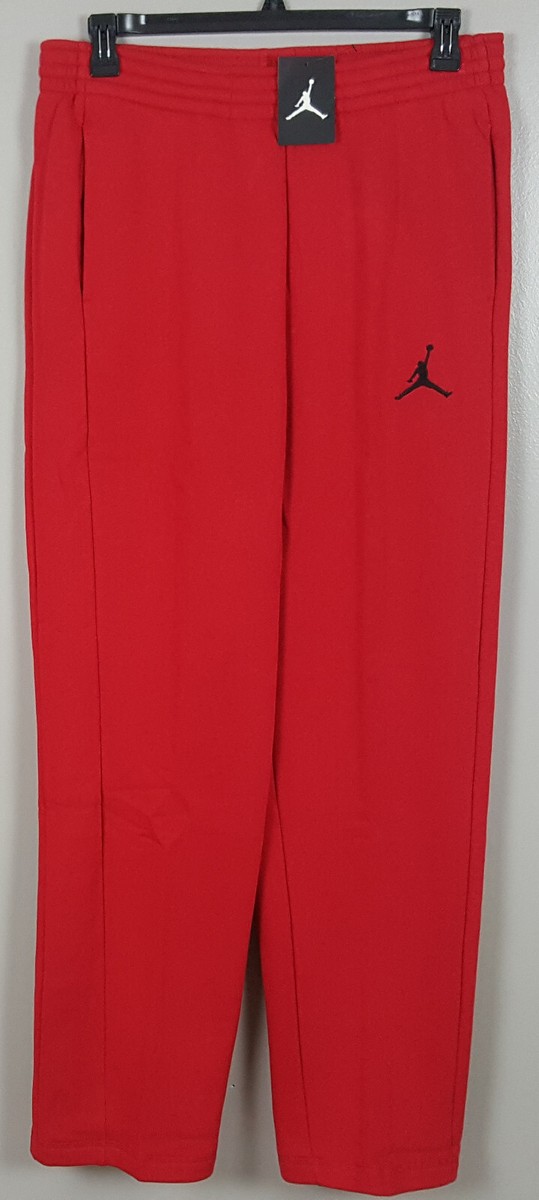 NIKE JORDAN FLEECE SWEATSUIT HOODIE + PANTS SET RED RARE (LARGE / LARGE-TALL)  91201914685 | eBay