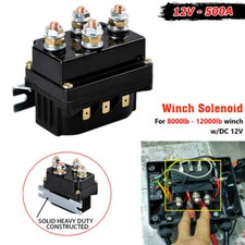 12v 500a Winch Solenoid Relay Controller Contactor 12000 Lbs For Warn Badlands 12v 500a Winch Solenoid Relay Controller Contactor 12000 Lbs For Warn Badlands