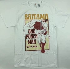 Saitama One Punch Man Anime T-Shirt Small S - **Please READ the Description**