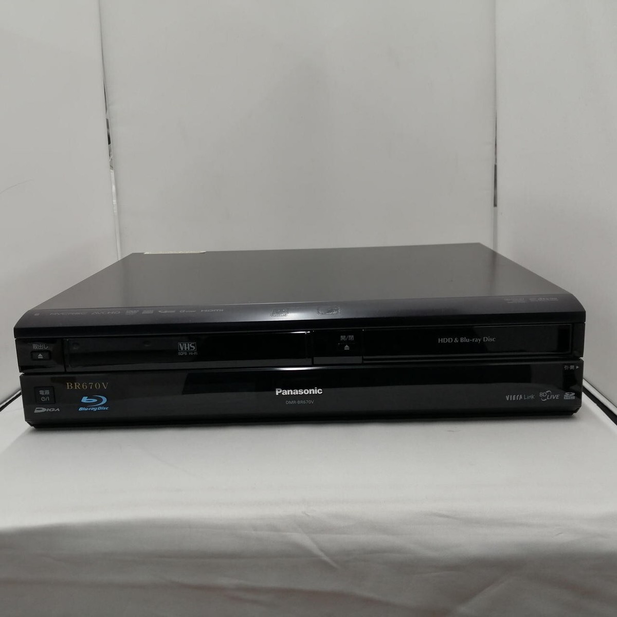 Panasonic DMR-BR670V VHS Integrated Blu-ray Disc Recorder Panasonic DMR-BR670V VHS Integrated Blu-ray Disc Recorder