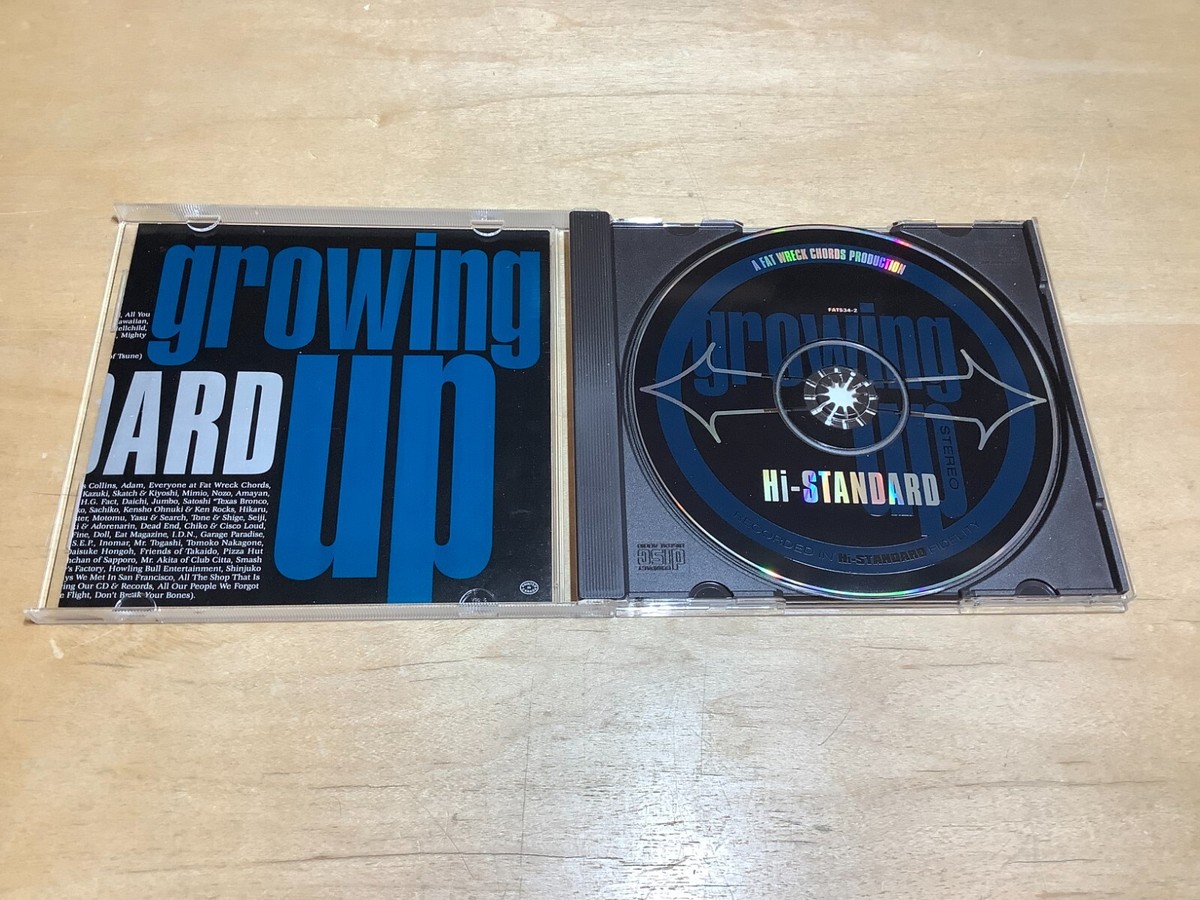 Hi-Standard – Growing Up – Rare 1996 Punk CD - Fat Wreck