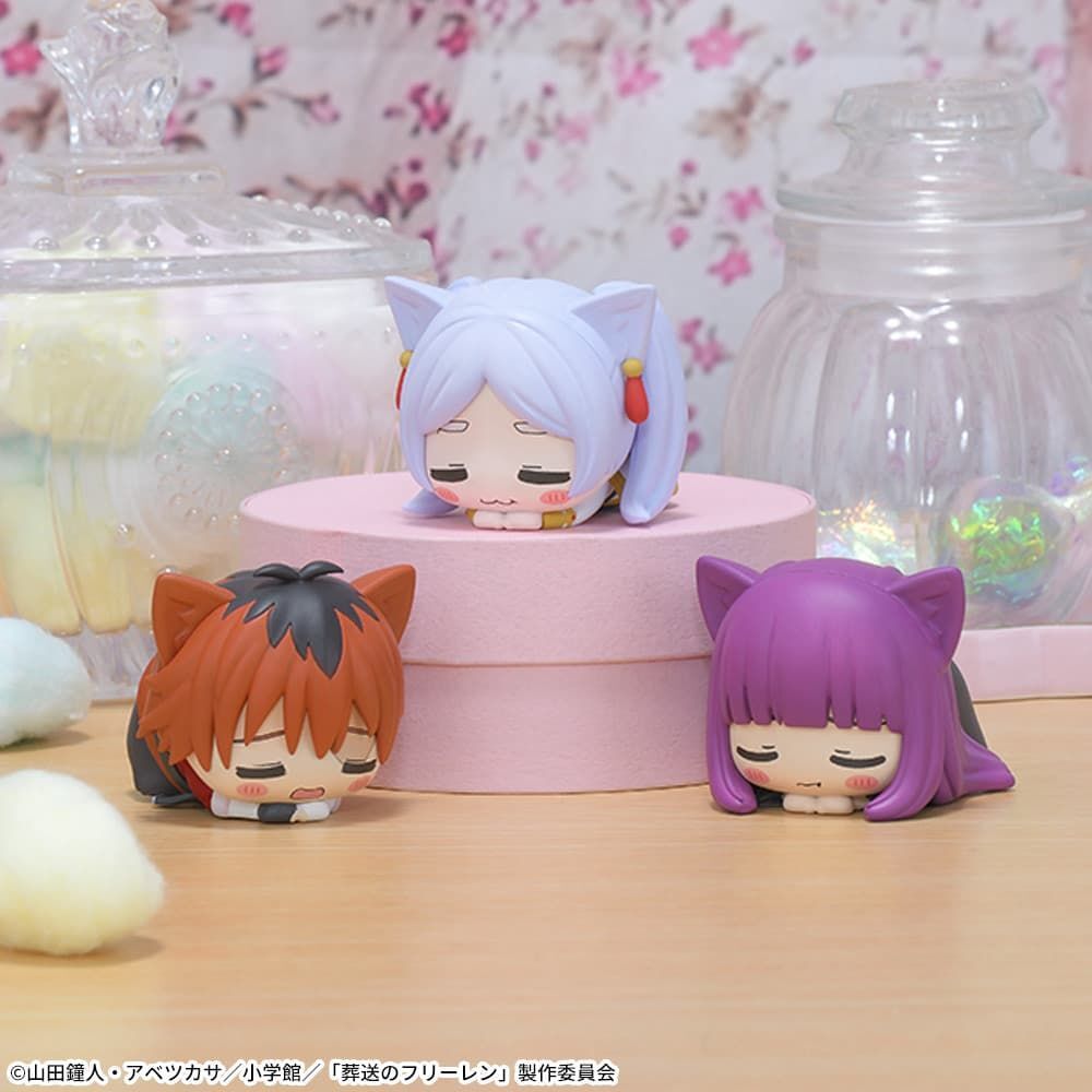 Frieren Beyond Journey's End Ohiruneko Sleeping Cat Figure 3 types