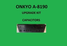 Stereo Amplifier ONKYO A-8190 Repair KIT - all capacitors