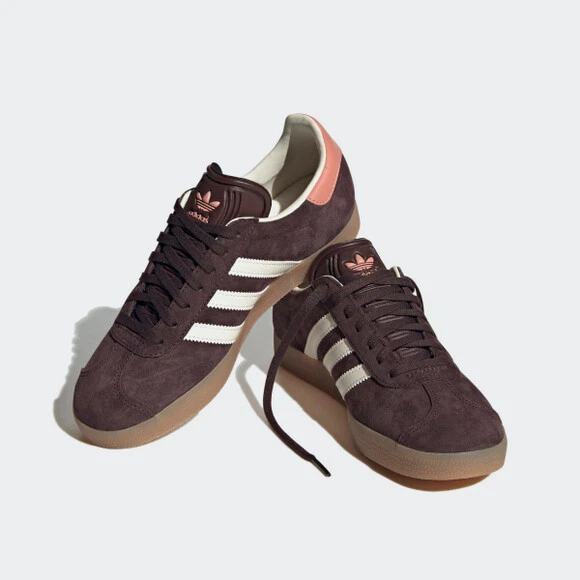 Adidas gazelle femme brun cheap