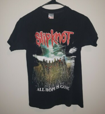 Slipknot Tシャツ グリーン ALL HOPE IS GONE XL Vintage Y2K Slipknot All Hope Is Gone Metal Band T-Shirt