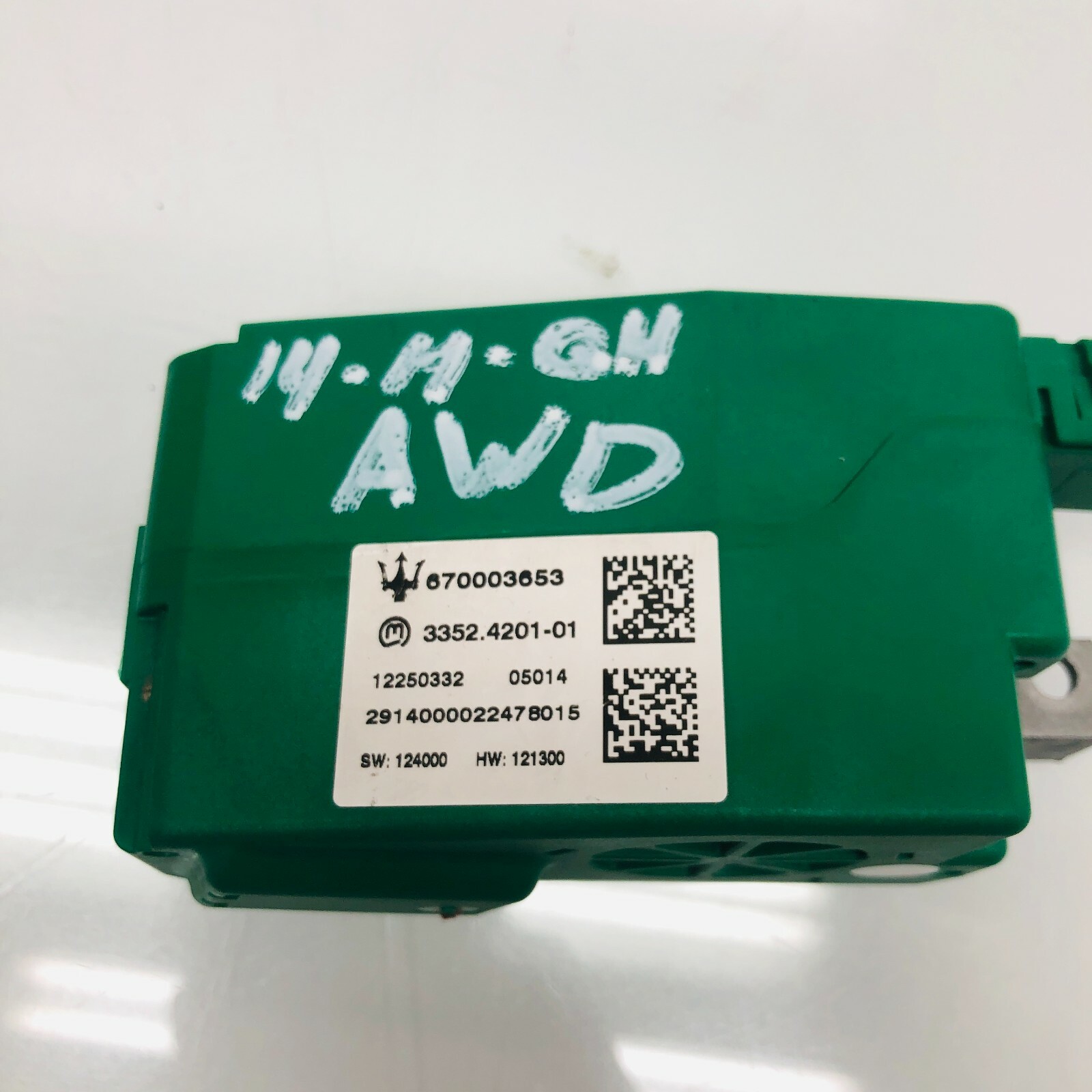 2014 - 2017 Maserati Ghibli Steering Column Lock Actuator Control Module OEM