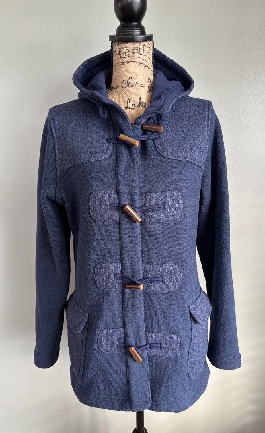 Patagonia Women’s Medium Blue Jacket Icelandic Better Sweater Toggle Hooded Coat eBay