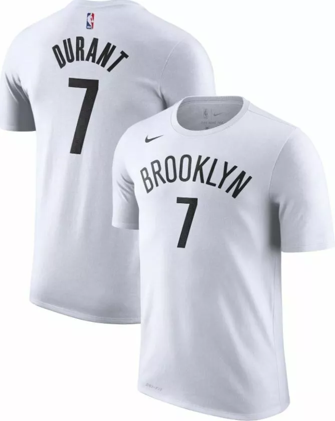 New Kevin Brooklyn Nets Nike Player Number T-Shirt Medium | eBay