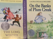 (2 sc) LITTLE HOUSE on the PRAIRIE Laura Ingalls WILDER Very Good