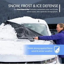 Frost Guard Plus Winter Snow Sheild for Car Standard Size Heavy Duty Material 