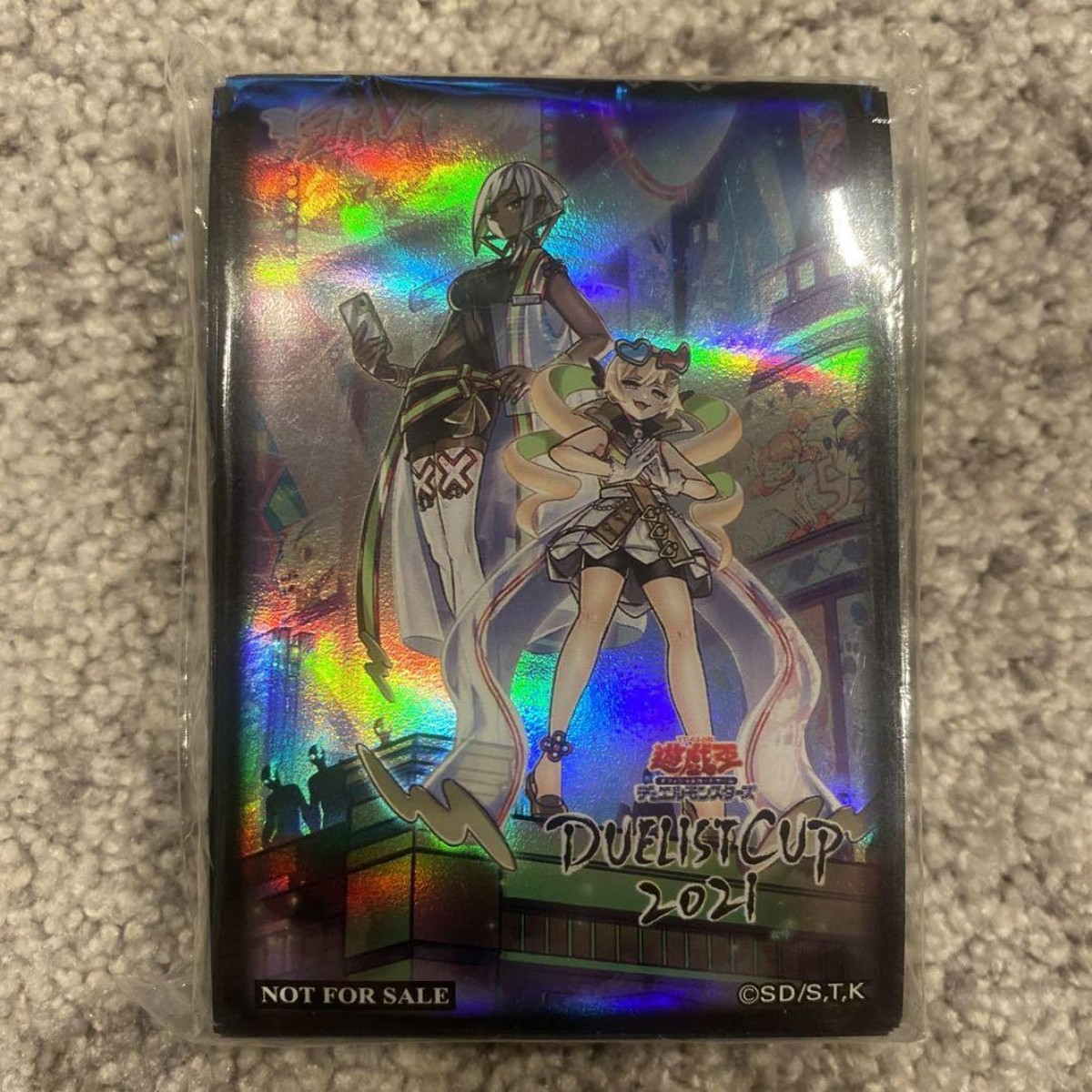 遊戯王 アジア公式スリーブ Duelist Cup 2021 Evil☆Twin's 未 遊戯王 アジア公式スリーブ Duelist Cup 2021 Evil☆Twin's 未