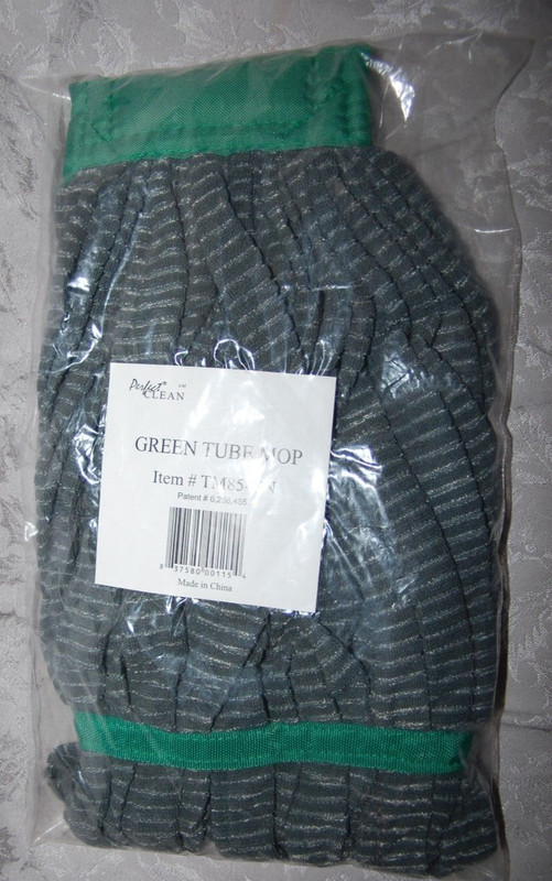 Perfect Clean Green Tube Mop Replacement Head Item# TM85-GN