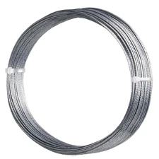 Picture Hanging Wire #2 50-Feet Braided Silver Steel Wire Supports up to 30Lbs