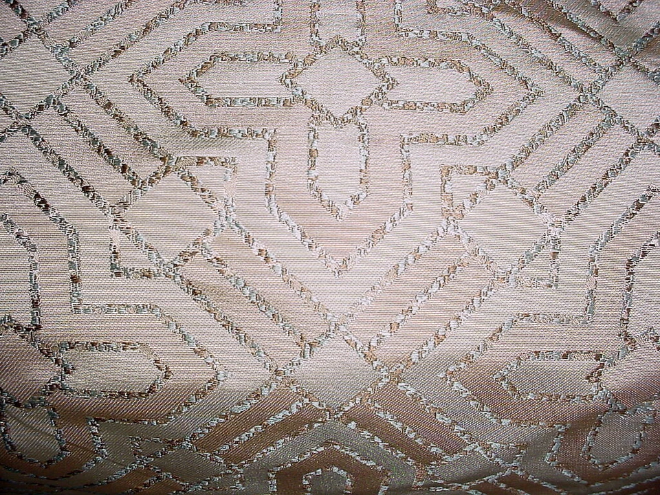 Tela de tapicería de seda geométrica cruz de carga Scalamandre TH 0002T001 1-3/4Y Foto 3 de 4