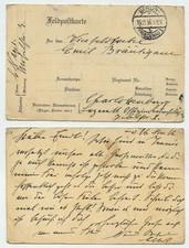97249 - Feldpostkarte - Berlin-Friedenau 16.11.1916 nach Charlottenburg