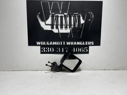 07-17 Jeep JK Wrangler OEM Passenger Side Right Mirror P55077966AC CC 4DD