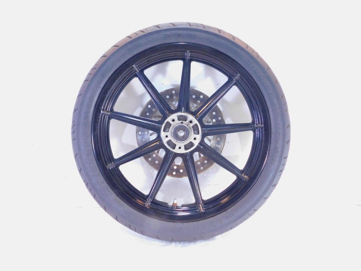 1996-1999 Harley Sportster 883 & 1200 Black Dual Disc Front Wheel