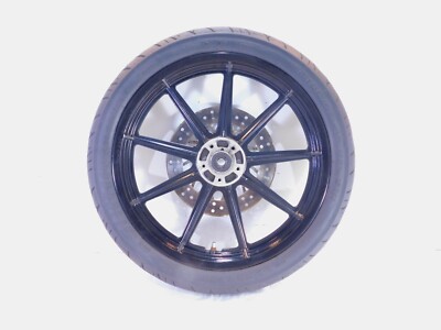 1996-1999 Harley Sportster 883 & 1200 Black Dual Disc Front Wheel