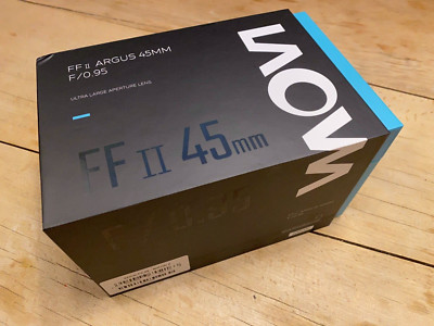 Originalverpackung das Laowa FFII Argus 45mm f0,95 für Nikon Z, nur die OVP