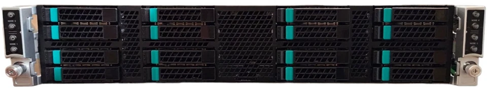 Intel H2216XXKR 2U 4-Node High Performance Computing Server Chassis - Image 3 of 4