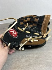 Rawlings Savage PP95DP Youth Kids 9.5  Leather Baseball Glove Right Hand Thrower