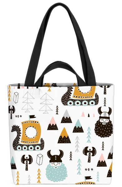 Wikinger Wald Krieger Kinder Tasche Wikinger Helm Drachen Schild Schwert Viking-image
