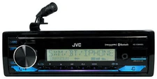 JVC KD-X38MBS 1-Din Car/Marine/UTV/Motorcycle Stereo Receiver w/Bluetooth/USB