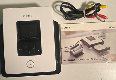 Sony Multi-Function DVD Recorder VRD-MC5 Transfer Home Movies & Photos to DVD