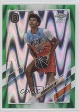 2021 Chrome OTE Overtime Elite Green RayWave Refractor 25/75 Dominick Barlow nd3