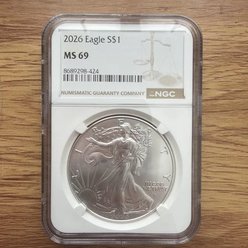 2026 American Silver Eagle NGC MS69