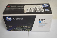 HP 655A Cyan LaserJet Toner Cartridge CF451A New Sealed -  3742 