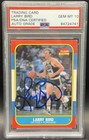 Larry Bird Signed 1986 Fleer Basketball #9 PSA/DNA Gem 10 AUTO Celtics NBA