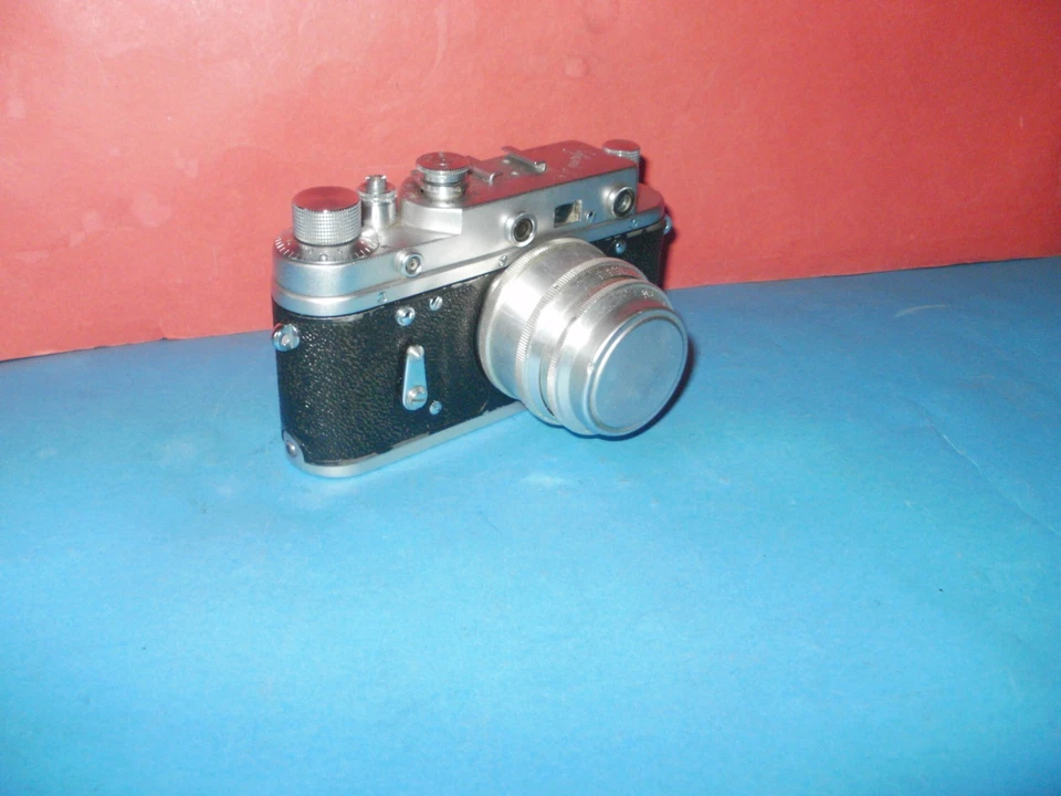 Appareil photo reflex russe 35 mm Zorki-2C et objectif Industar-50, 3,5/5 cm ... - Photo 4/4