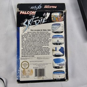 Ski Or Die Nes PAL A Mattel ITA Italiano Nintendo Enterteinment System Boxato