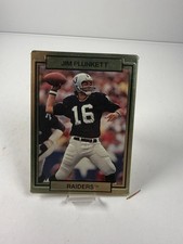 1990 Action Packed - Jim Plunkett Braille Bac...