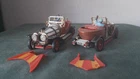 ORIGINAL VINTAGE DIECAST CORGI TOYS 266 CHITTY CHITTY BANG BANG LOT OF TWO