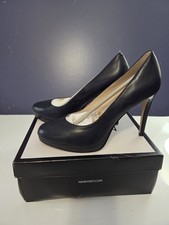 Nine West Womens Quabree 4.25 in. Stillettos Dark Blue Navy 7.5 M