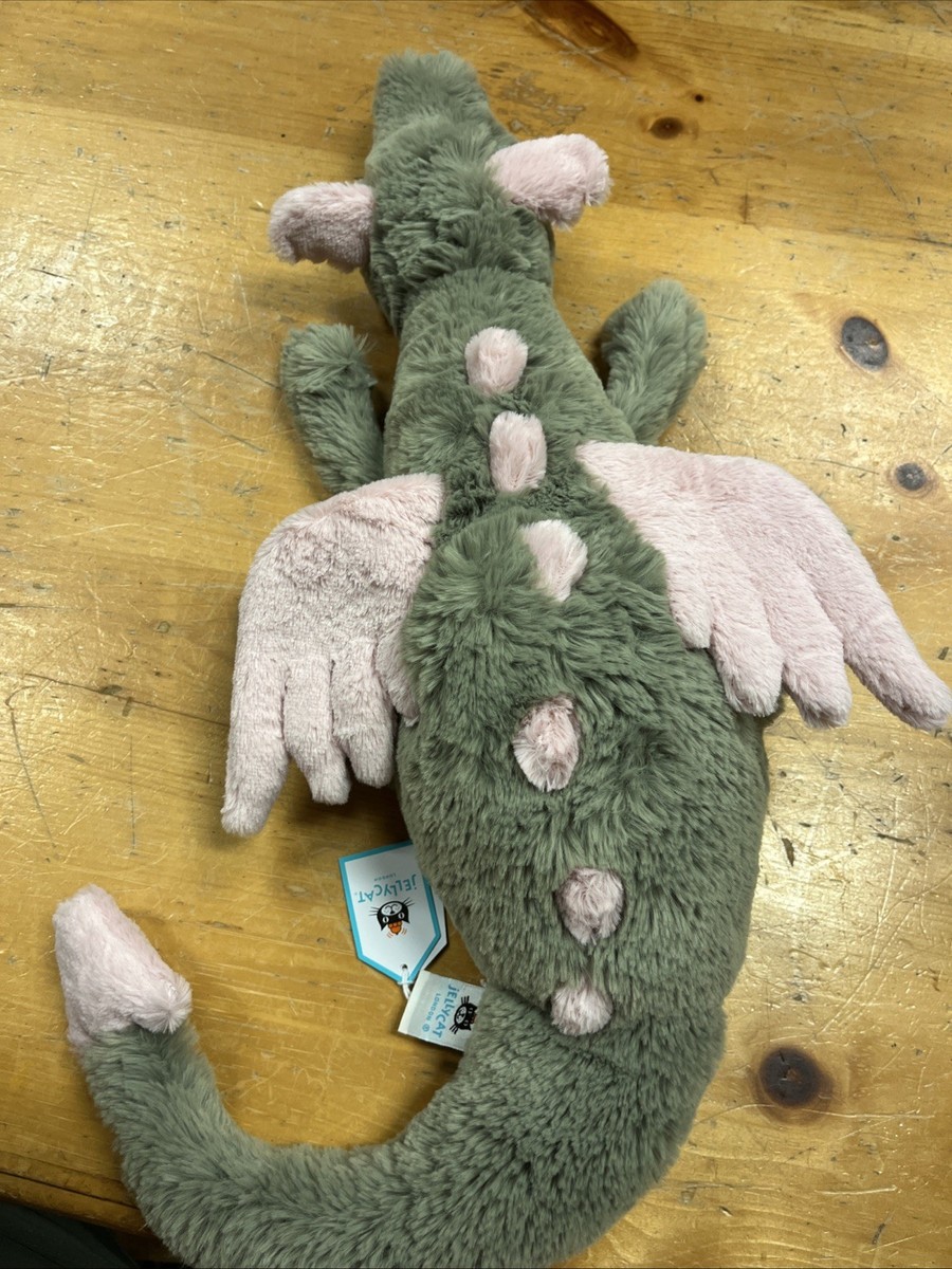 Jellycat Malachy Dragon Authentic NWT | eBay
