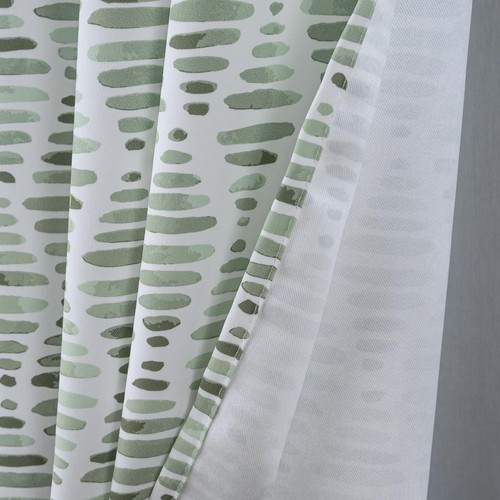 RT Designer Collection Justice Printed 2 Pack Blackout Panel 36" x 84" Sage - Picture 4 of 7