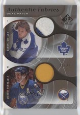 2005 SP Game Used Edition 31/35 Gilbert Perreault Darryl Sittler Dual Patch 2u9