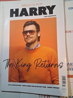 HARRY STYLES KINGS OF POP MAGAZINE 2026 ANTHEM PUBLISHING UK